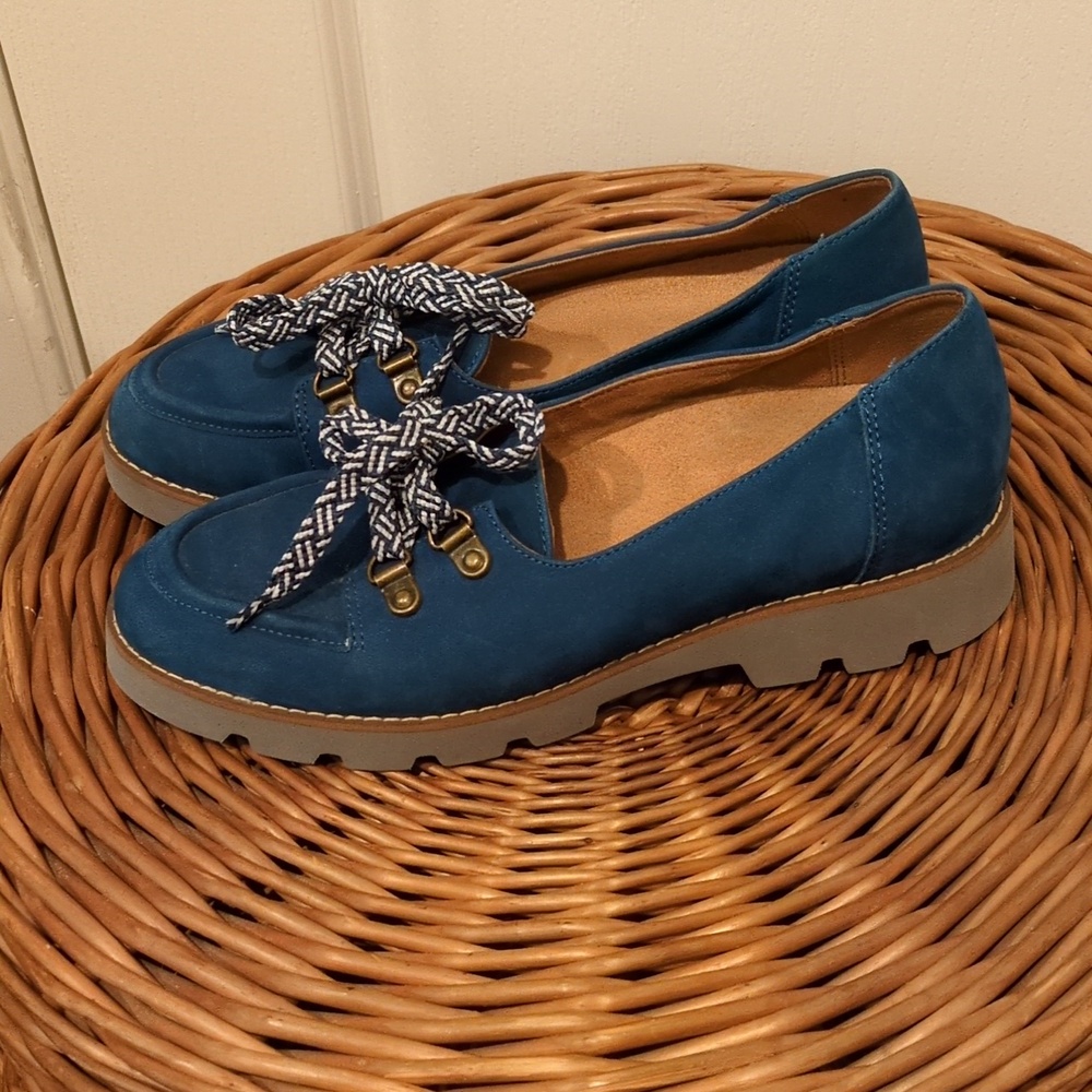 Vionic Blue Teagan Loafers Womens 6.5 - Picture 9 of 9